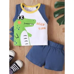 YK Unisex Kids Pure Cotton Printed Clothing Set-picture-28