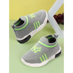 YK Unisex Kids Textured Slip-On Sneakers-picture-49