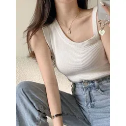 YLCOMPANY One Shoulder Top-picture-27