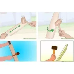 ymd Premium Quality Cricket Bat Knocking Hammer / Wooden Bat Mallet Wooden Bat Mallet image 2