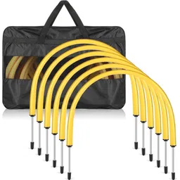 ymd Soccer Training Equipment for Kids Adult Soccer Training Arches with Carry Bags Regular Agility Pole-picture-27