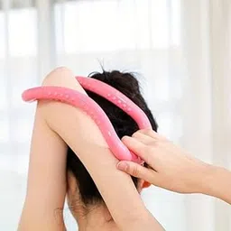 Yoga Exercise Ring, Pink, Pilates Circle for Stretching and Resistance Training-picture-21