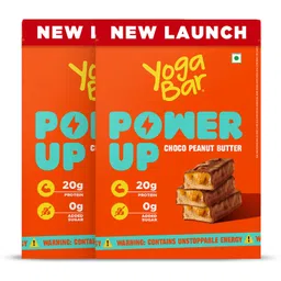 yogabar 20g Protein Bar Power up, Choco Peanut Bar Whey Protein-picture-12