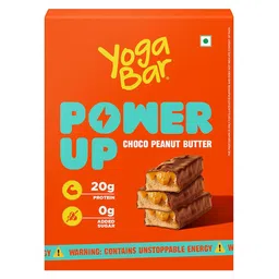 Yogabar Power Up 20g Protein Bar, 10 bar(s) Choco Peanut Butter-picture-17