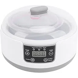 Yogurt Maker, Food Grade PP 1.2L Homemade Yogurt Maker Machine Easy to Use Electric Yogurt Maker Machine with 5 Jars for Yogurt, Greek Yogurt, Cheese (US Plug 100-240v)-picture-14