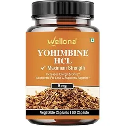 Yohimbine HCL 5mg | Natural Fat Burner for Men & Women | Vegan Pre-Workout Supplement | Premium Yohimbe Extract Capsules | Plant-Based Energy & Focus Support | 60 Veg Capsules - Pack of 1-picture-29