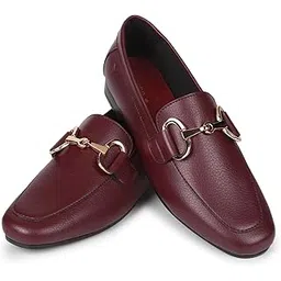 yoho Bliss Comfortable Slip On Formal Buckle Loafer for Women | Stylish Fashion Moccasins Range | Cushioned Footbed Finish | Flexible and Office Wear Shoe-picture-39