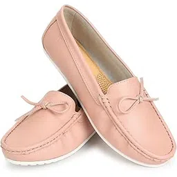 yoho Bliss Comfortable Slip On Semi Casual Loafer for Women | Stylish Fashion Moccasins Range | Cushioned Footbed Finish | Flexible | Style & All-Purpose | Formal Office Wear Shoe-picture-36