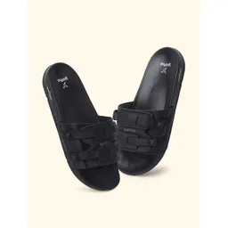 yoho Cityrift Men Textured Open Toe Sliders Flip Flops-picture-41