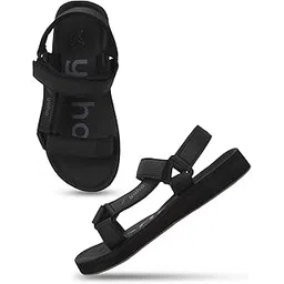 yoho EVA Sandals for Men | EVA sole | Comfortable cushioned sole with TPR base | Lightweight | Soft skin friendly straps | Adjustable straps | Velcro closure | Vibrant colour options-picture-25