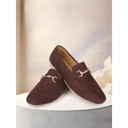 yoho Women Buckled Flexible Anti-Skid Horsebit Loafers-picture-25