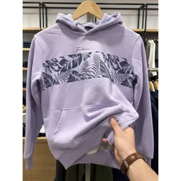 YONGE Men Printed Hooded Sweatshirt-picture-35