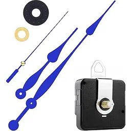 YONOTA® A Product of SONAM Quartz Combo of Sweep & Ticking Silent Movement Machine for Wall Clock Hand (2 Sets DIY) (Needle -Bule), Analog, Plastic, White & Black-image-16