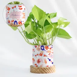 You Are Mine - Money Plant With Personalized Planter-picture-25