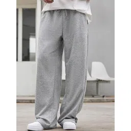 YOU FOREVER Men Cotton Baggy-Fit Mid Rise Track Pant-picture-14