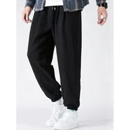 YOU FOREVER Men Cotton Baggy Mid Rise Joggers-picture-37