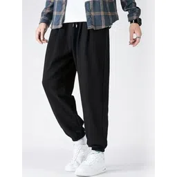 YOU FOREVER Men Original Baggy Fit High-Rise Cotton Joggers-picture-30