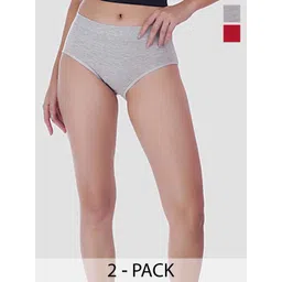 YOU FOREVER Pack Of 2 High-Rise Hipster Briefs YF-HWPNT-010011-S-picture-24