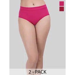 YOU FOREVER Pack Of 2 High-Rise Hipster Briefs YF-HWPNT-014016-S-picture-3