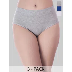 YOU FOREVER Pack Of 3 High-Rise Hipster Briefs YF-HWPNT-0502011-S-picture-33