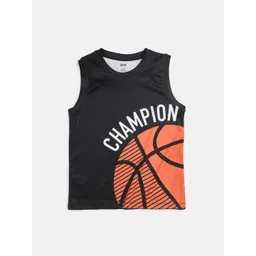 You Got Plan B Boys Printed Dry Fit Lightweight Basic Vest-picture-35