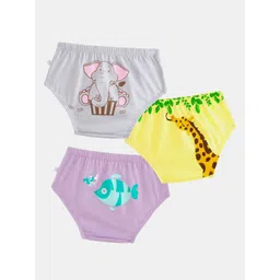 You Got Plan B Pack Of 3 Printed Cotton Basic Briefs UG-Lunchtime: 6-8-picture-53