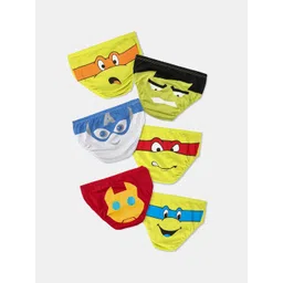 You Got Plan B Pack Of 6 Printed Cotton Basic Briefs UB-SuperHero: 1-2-picture-42