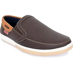 you like Casual Moccasin Shoes for Men, TPR Sole Brown Colour and Durable Shoes-picture-12