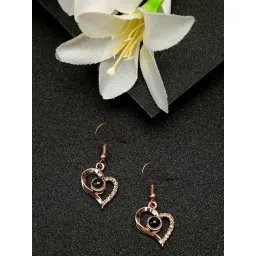 YouBella Contemporary Golden Golden Drop Earrings for Women-picture-31