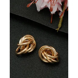 YouBella Gold-Plated Contemporary Shaped Studs-picture-30