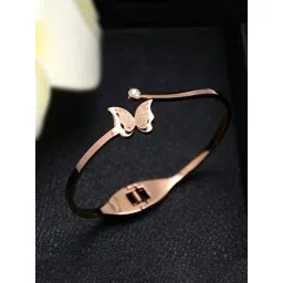 YouBella Gold Plated Stylish Latest Design Butterfly Charm Bracelet image 1