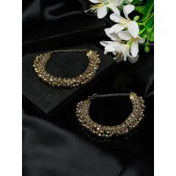 YouBella Gold Plated Stylish Oxidized Handmade Anklets-picture-39