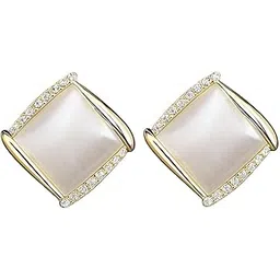 youbella Jewellery Gifts Stylish Latest Western Ear rings Gold Plated Studs Earrings Set for Girls and Women-picture-11