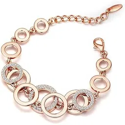 youbella Jewellery Sets for Women Crystal Studded Necklace Jewellery set Bracelet with Earrings For Girls/Women-picture-53