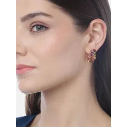 YouBella Stylish Gold-Plated Drop Earrings - Set of 2-picture-22