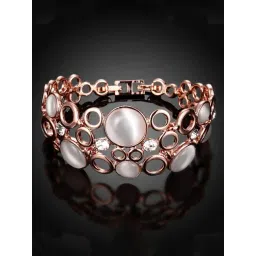 YouBella Stylish Latest Design Party Wear Jewellery Gold-Plated Classic Bracelet-picture-16