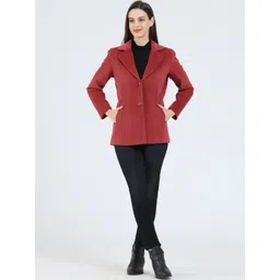 YOUNG CLUB CLASSIC Notched Lapel Single-Breasted Overcoat-picture-29