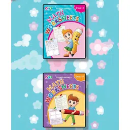 young learner publications Math Worksheets Grade 4 & Grade 5 Set of 2 Books -English-picture-13