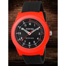 YOUNG MISSION Kids Patterned Dial Analogue Watch YM 606 RD.BK-picture-19