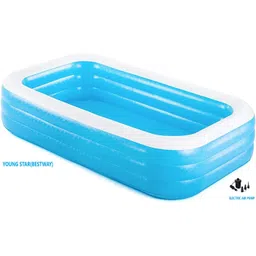 young star Portable Swimming Pool for Kids & Adults (10 feet) Inflatable Swimming Pool-picture-11