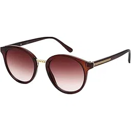 Gradient Grey Black Oval Full Rim Acetate Sunglasses Frame with UV 400 Protection Lens Sunglass-image-4