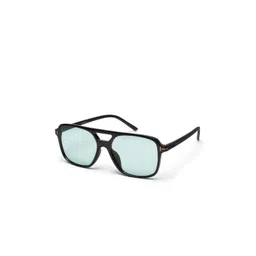 YourSpex Unisex Green Lens & Black Aviator Sunglasses with UV Protected Lens-picture-19