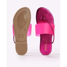 yousta Women Thong-Strap Flip-Flops image 3