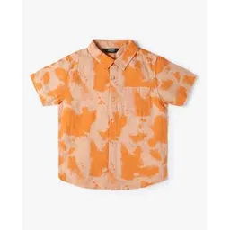 yousta Boys Camouflage Print Boxy Fit Shirt-picture-48