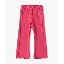 yousta Girls Boot Cut Leggings with Lettuce Hem-picture-13