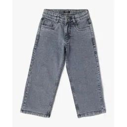 yousta Girls Lightly Washed Straight Jeanss-picture-14