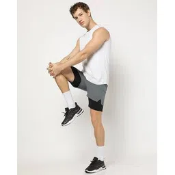 yousta Men Mid-Rise Regular Fit Shorts-picture-32
