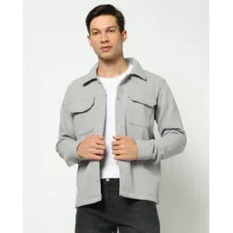 yousta Men Panelled Regular Fit Utility Jacket-picture-23