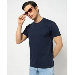 yousta Men Regular Fit Crew-Neck T-Shirt-picture-19
