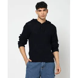 yousta Men Regular Fit Hooded Sweater-picture-16
